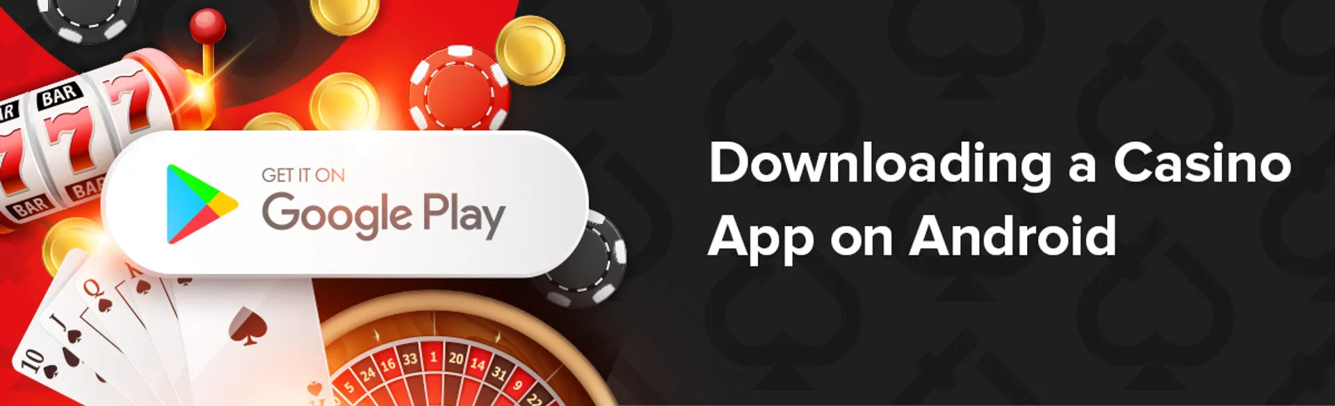 Downloading a casino app on android