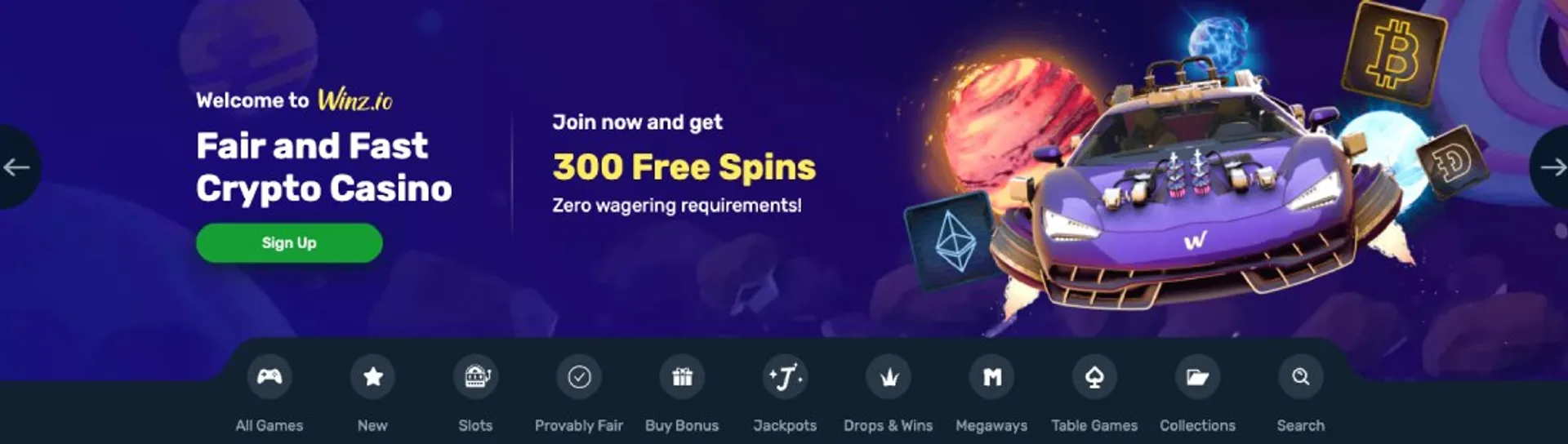 Winz.io Casino ilmaiskierrokset