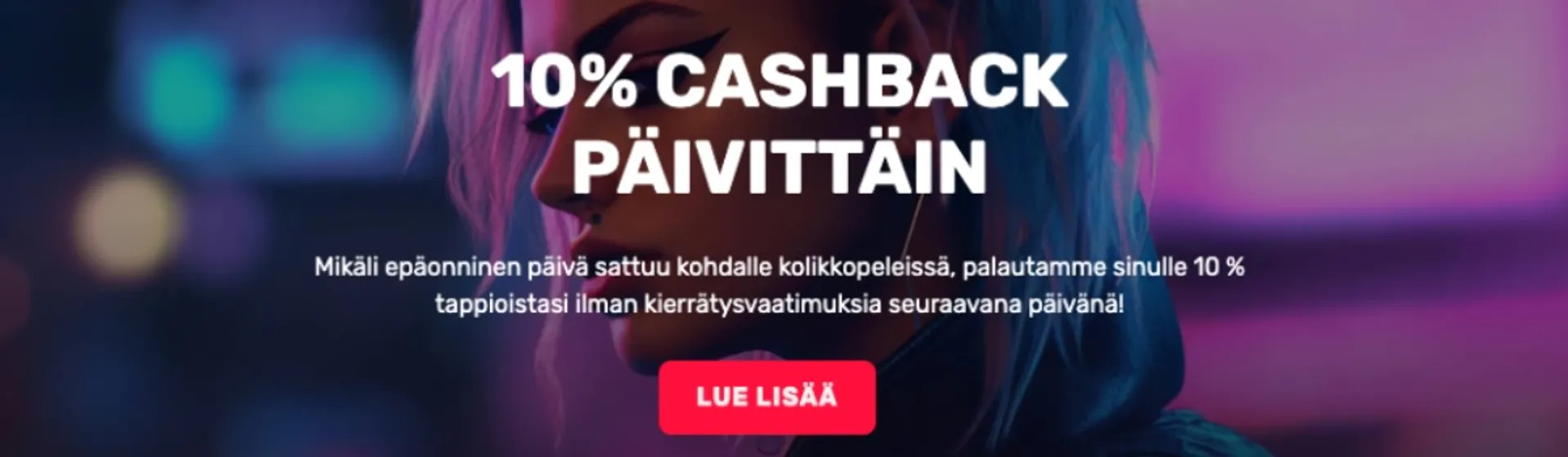 Instaslots Casino päivittäinen cashback