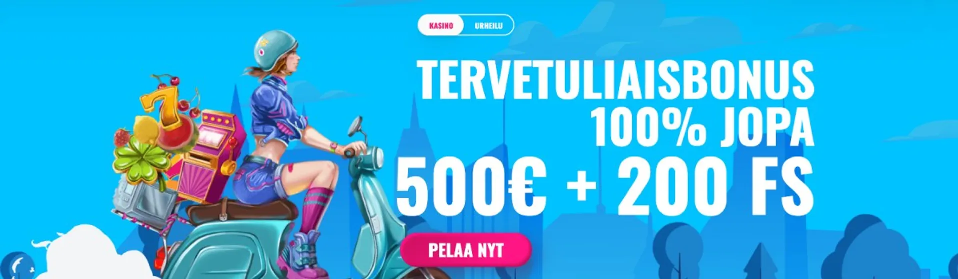 Oh My Spins Casino tervetuliaisbonus