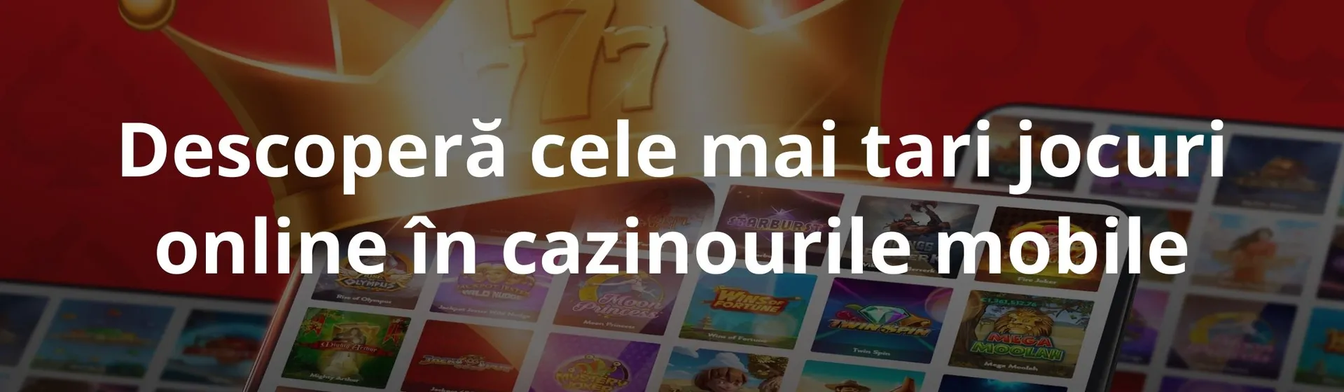 Descoperă cele mai tari jocuri online în cazinourile mobile