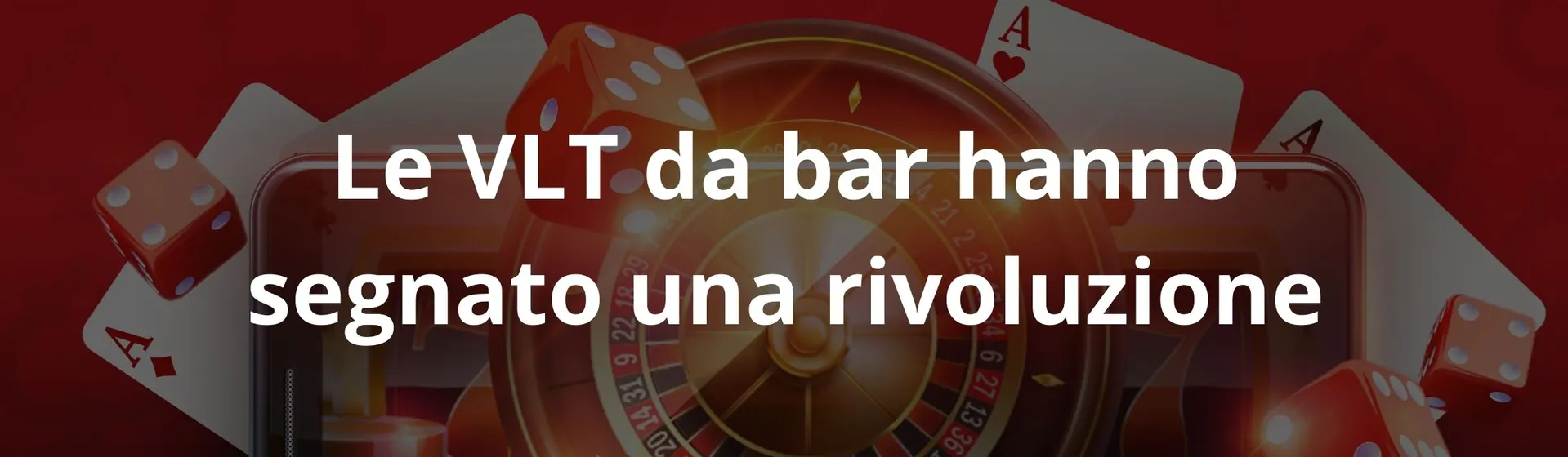 Le VLT da bar hanno segnato una rivoluzione