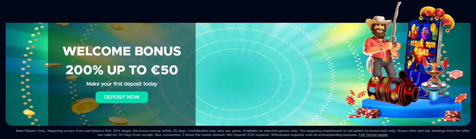 gen159 Betrino Casino Welcome Bonus