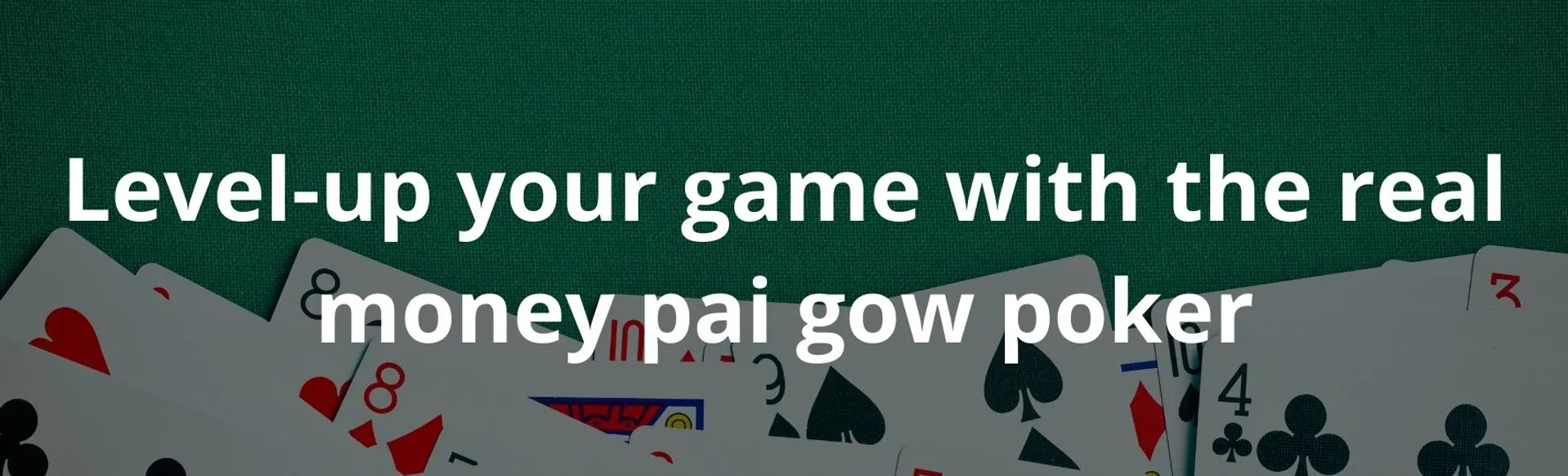 Level up your game with the real money pai gow poker