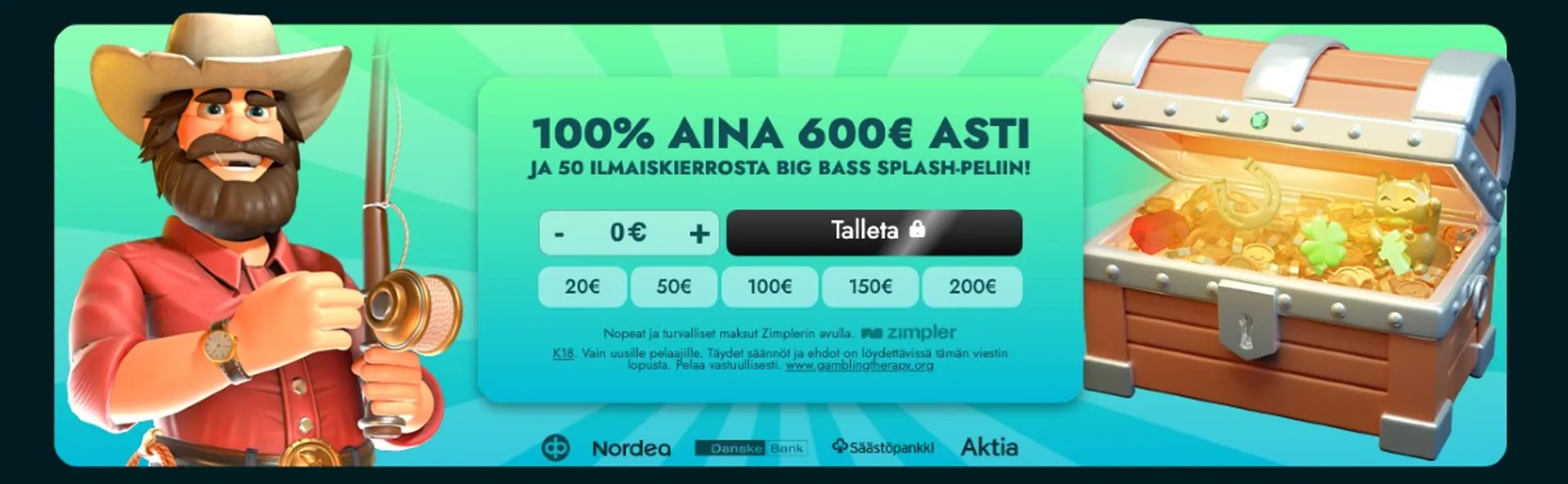 Flaksi Casino etusivu