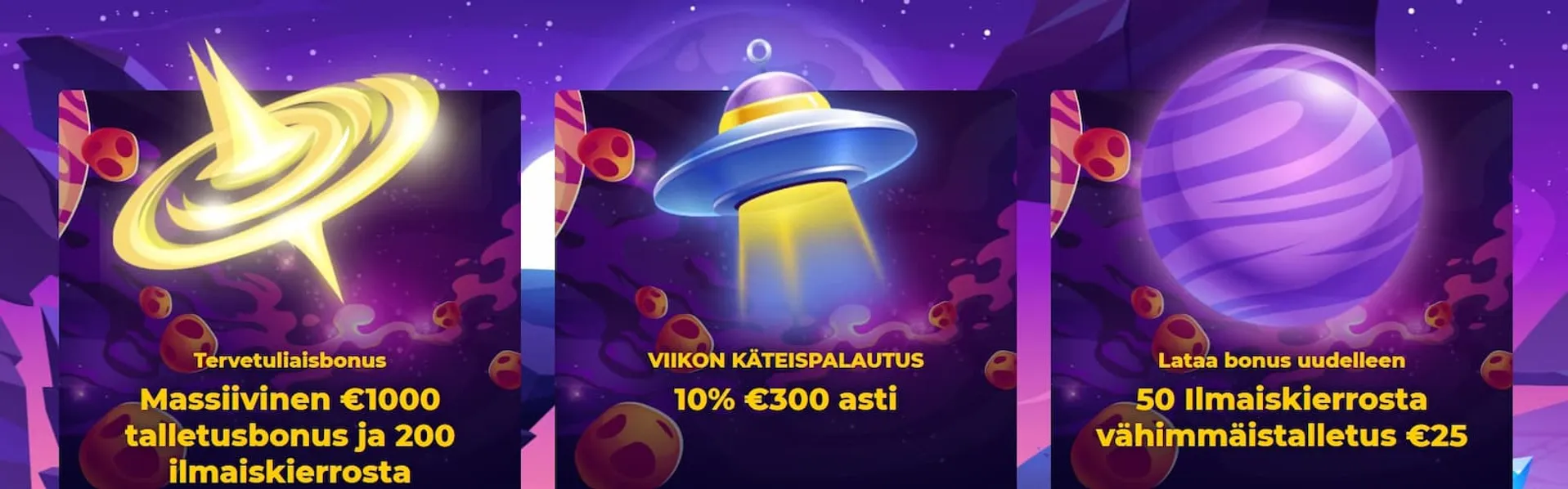 CosmicSlot Casino aloitus ja tarjoukset