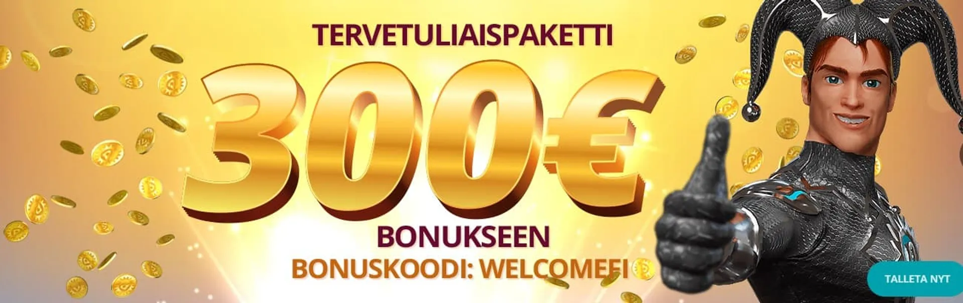 Platin Casino bonus ja tarjoukset