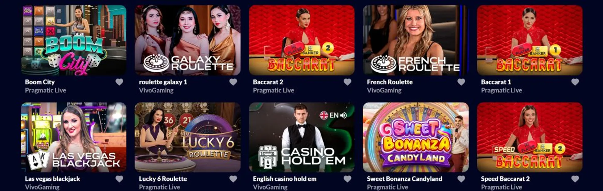 Tahiti Casino Live Casino