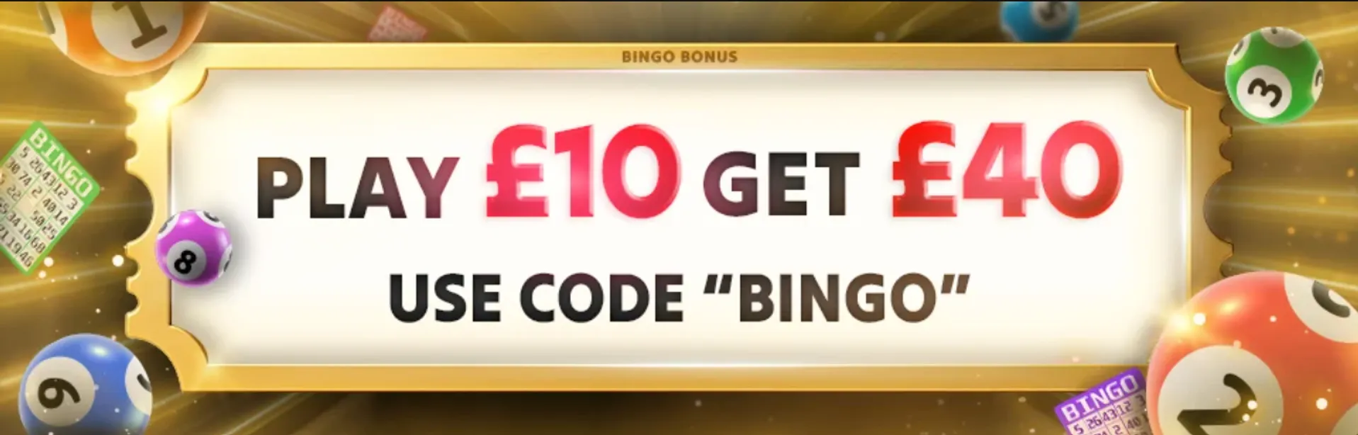 Bingo at Mega Riches