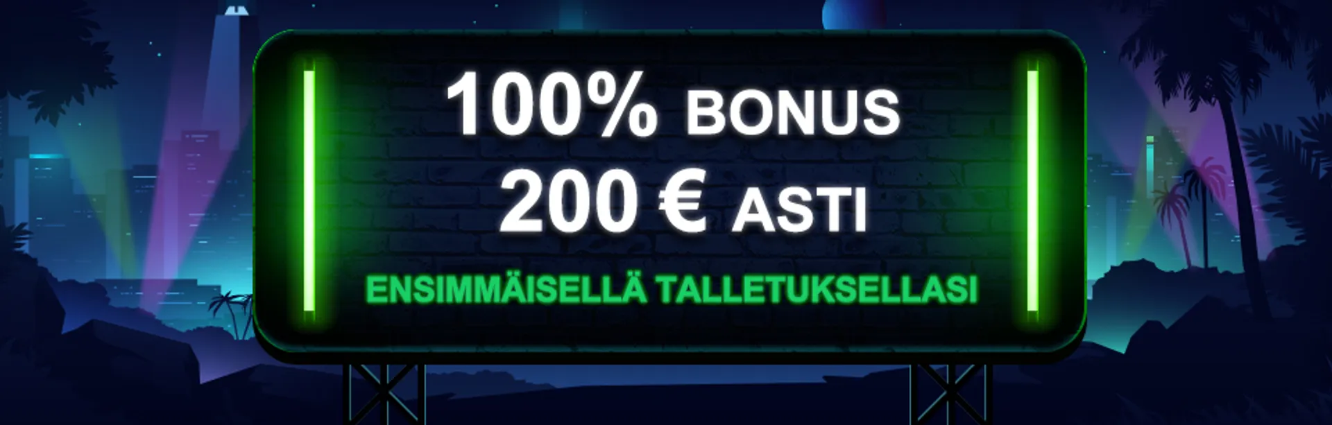 Mr Vegas Kasino tervetulobonus