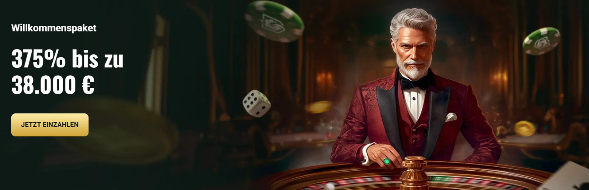 Goldex Casino Willkommenspaket: 375% bis zu 38.000