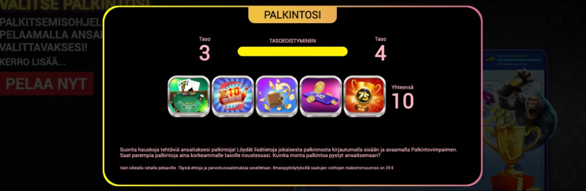 RedAxePlay palkinnot