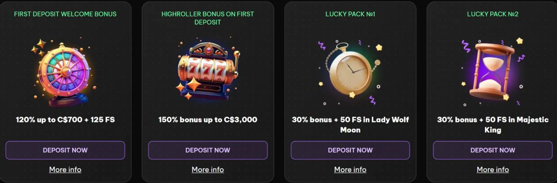 LuckyHour Bonuses