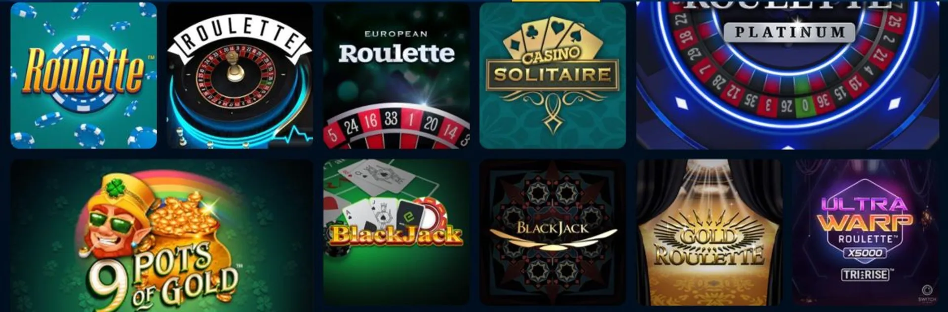 BookofCasino Table Games