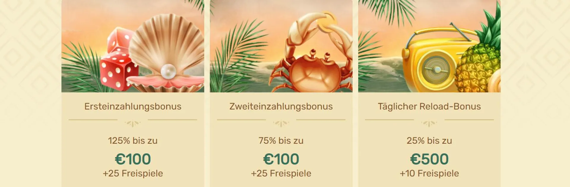 Paradise Casino Bonus