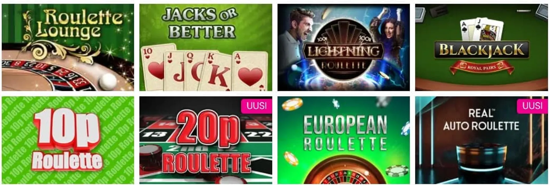 Queenplay Casino pöytäpelit valikoima