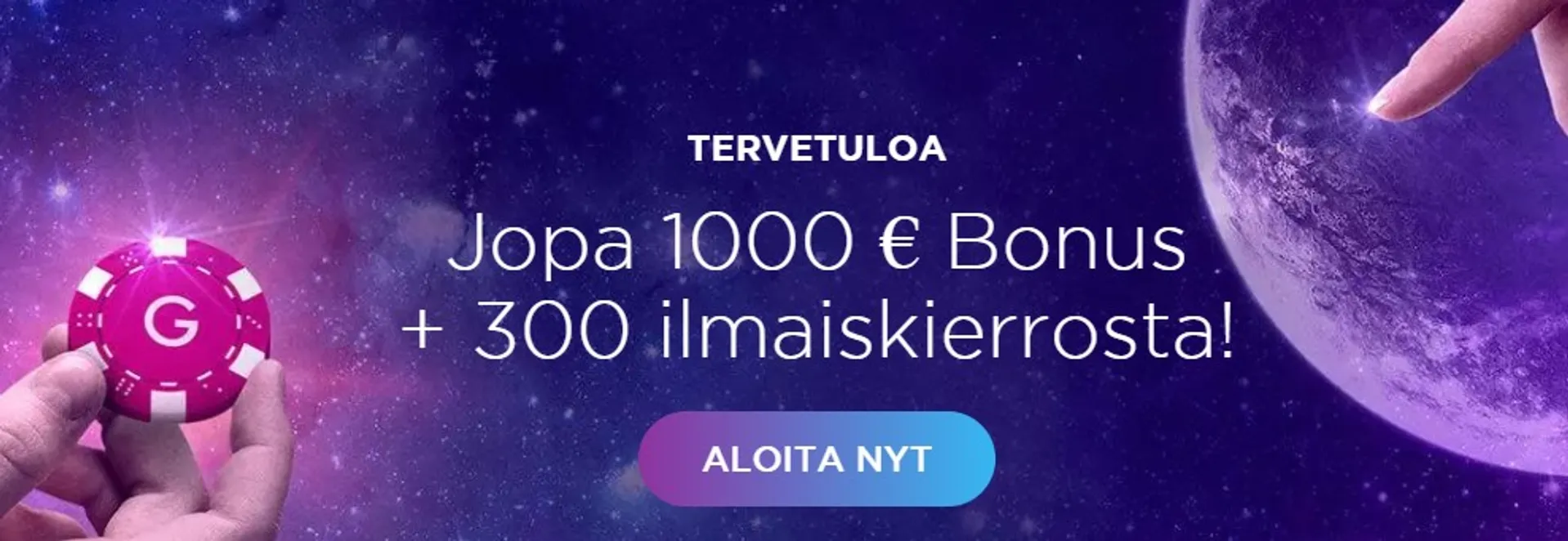 Genesis Casino tervetulotarjous