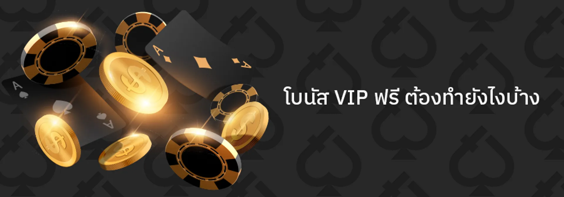 อยากได้โบนัส VIP ฟรี ต้องทำไง