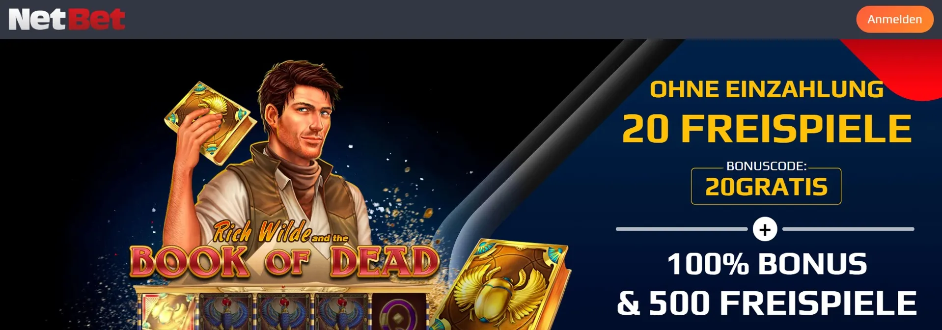 NetBet Bonus ohne Einzahlung