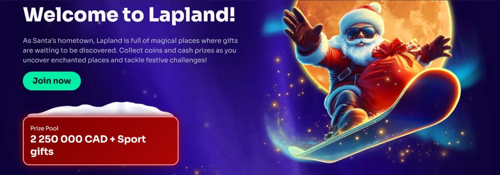 Winspirit Christmas Casino Bonuses