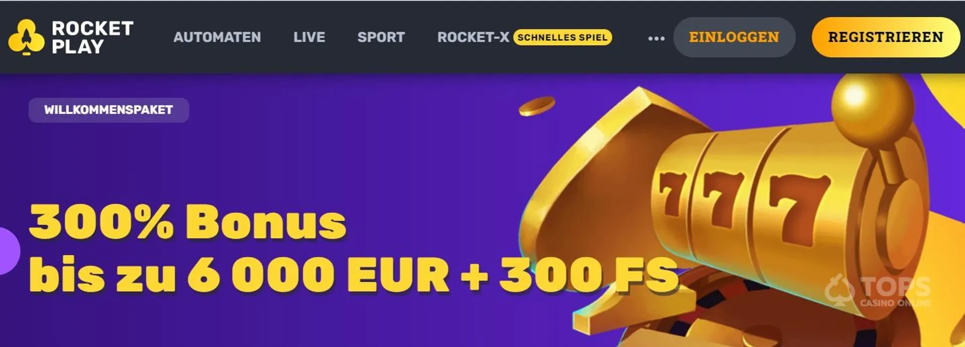 Rocketplay Bonus