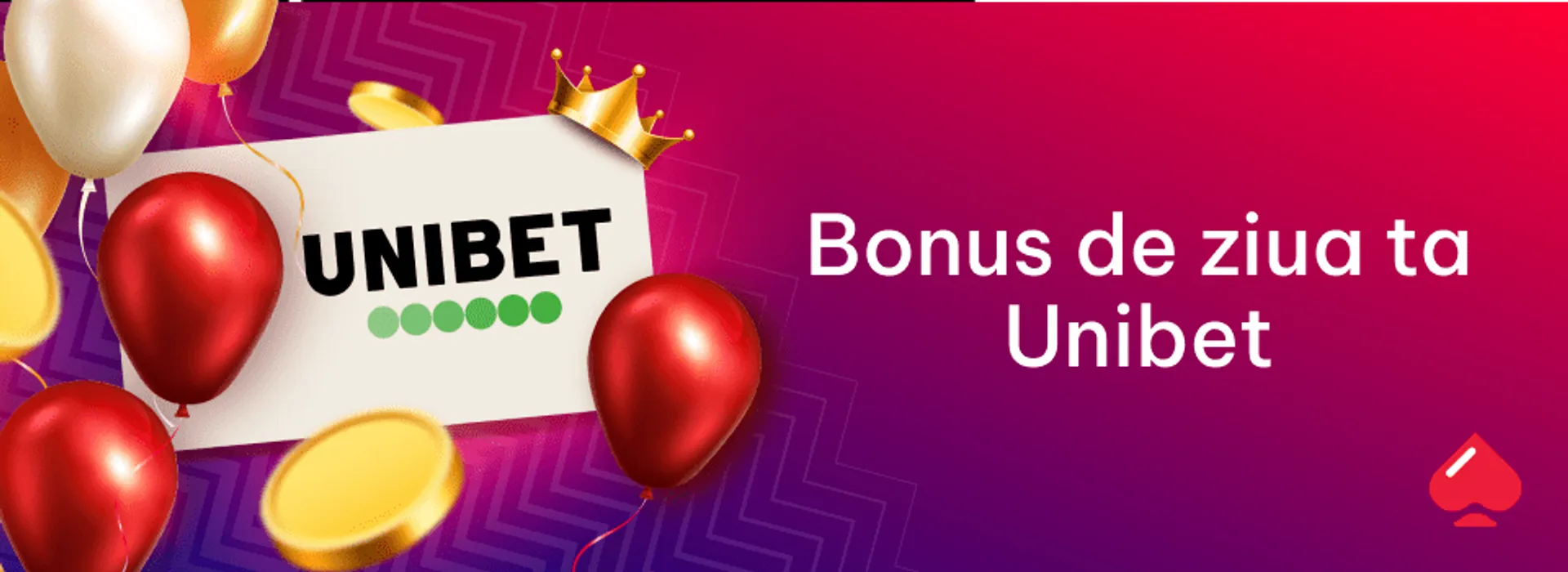 Bonus de ziua ta Unibet