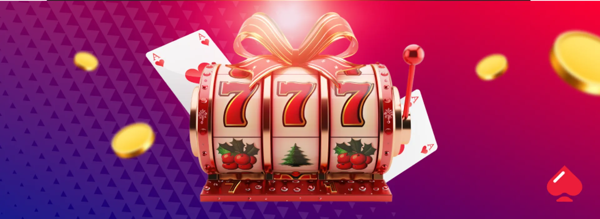 slot com enfeites de natal