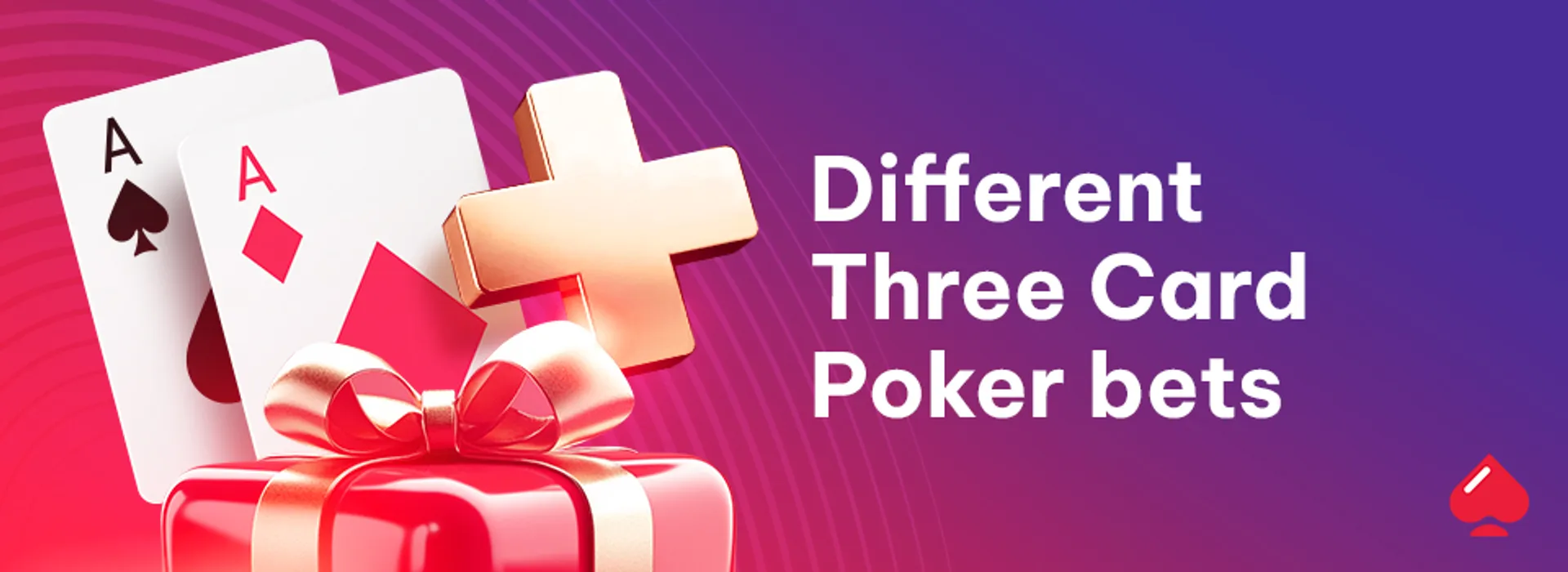 Different Three Card Poker bets