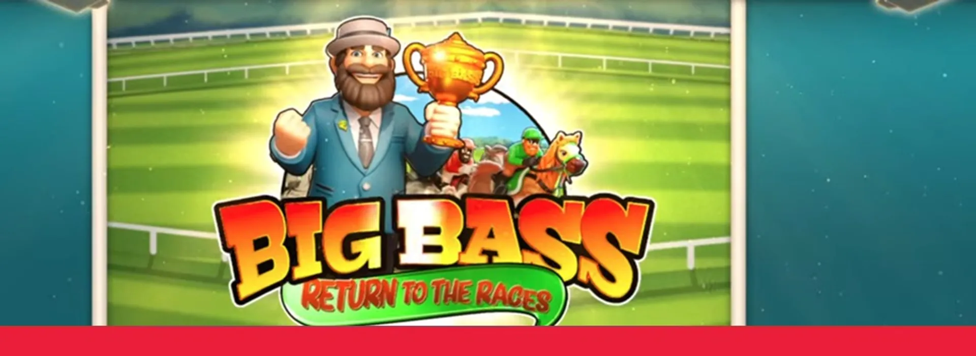 imagem de divulgação do slot Big Bass Return to the Races