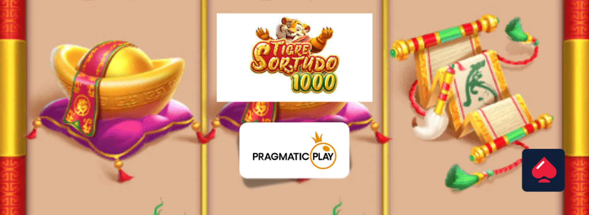 imagem de tigre sortudo 1000