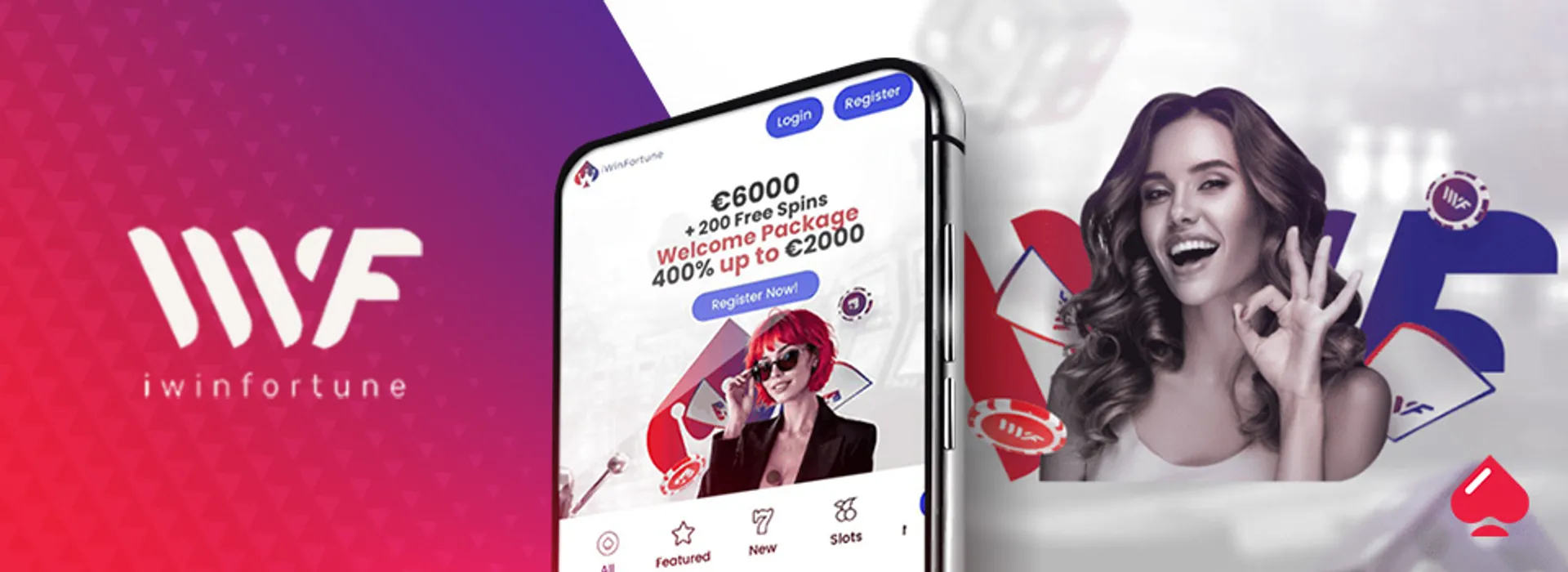 iWinFortune Casino Banner