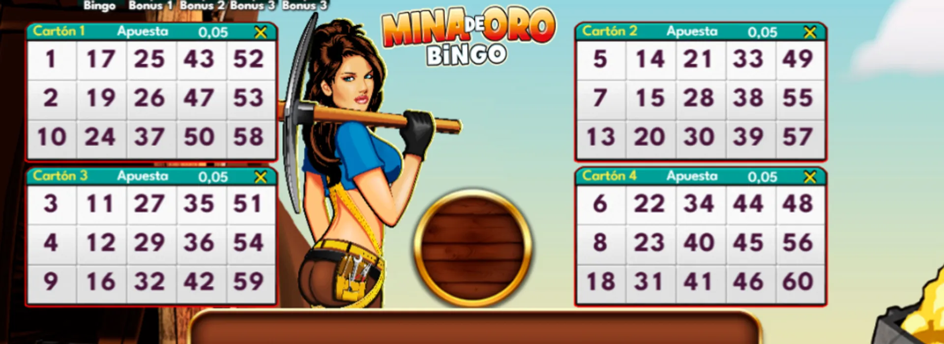 La Mina de Oro Bingo de MGA