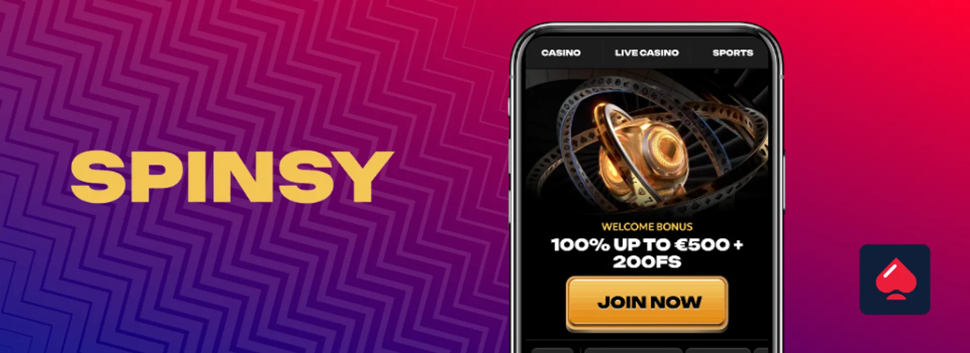 Spinsy Casino promotion