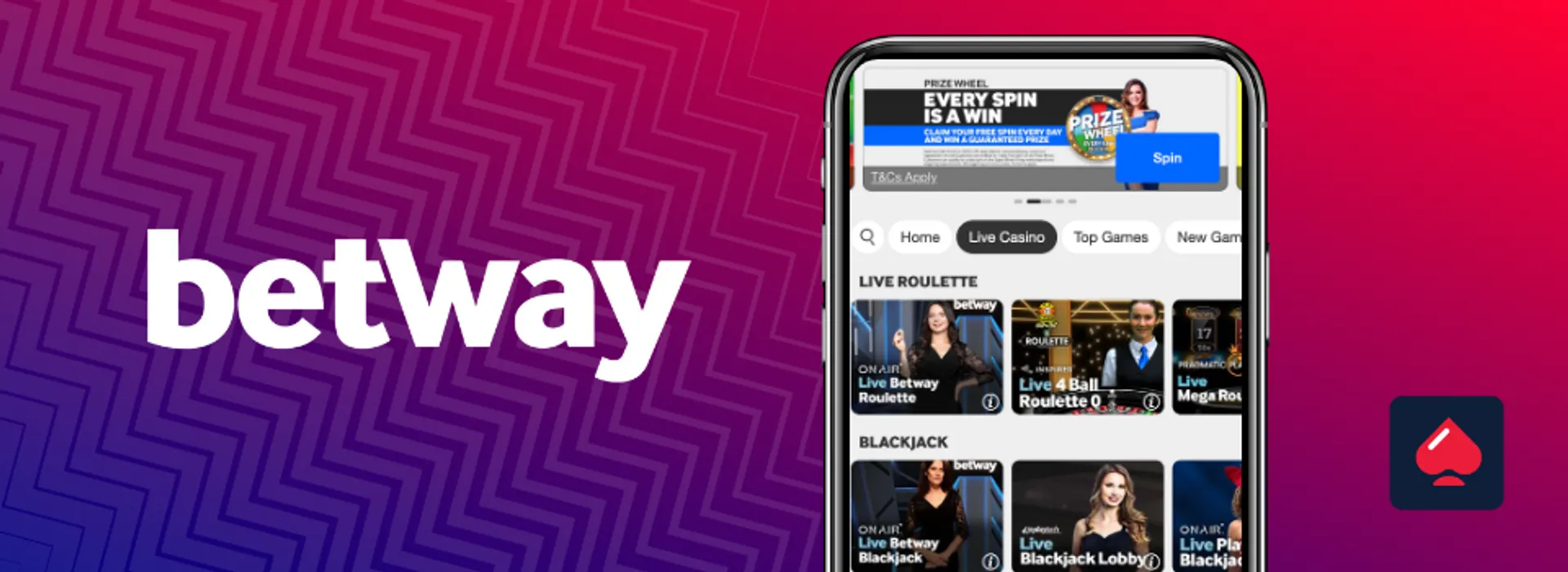 App at betway casino