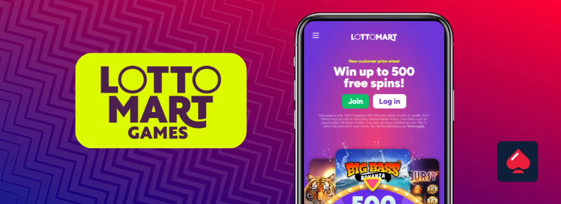 Branded image for Lottomart on CasinoTopsOnline