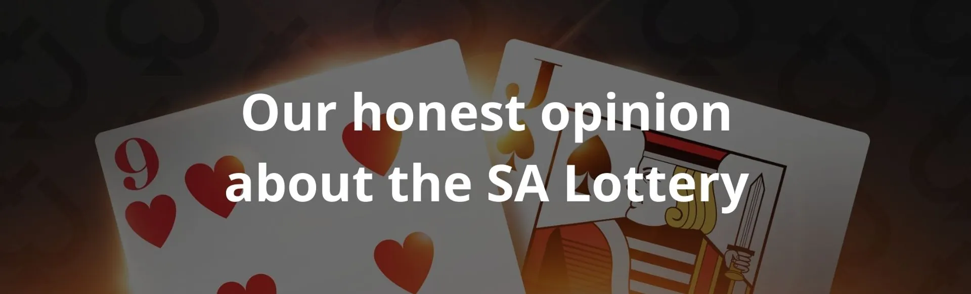 Our honest opinion about the sa lottery