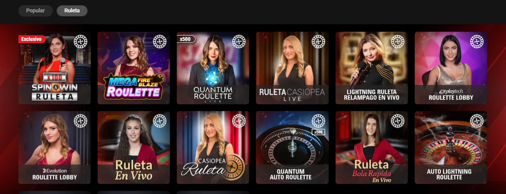 Conoce el catálogo de juegos de ruleta en vivo de PokerStars