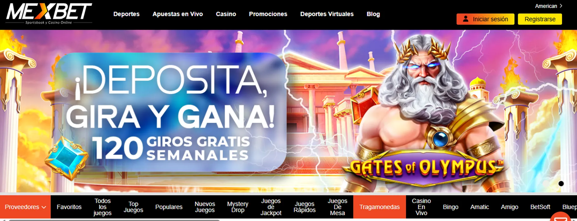 Mexbet Casino tiene un bono de tragamonedas online