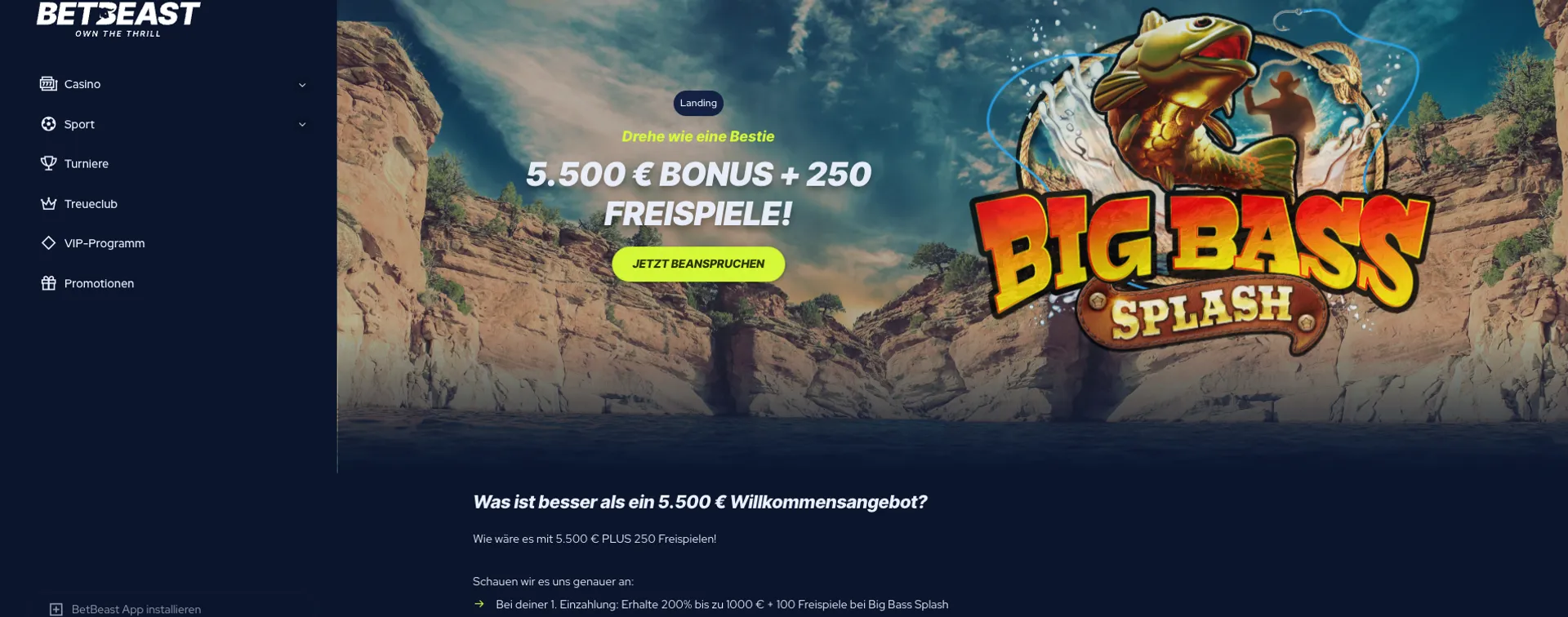 Betbeast 200 Bonus