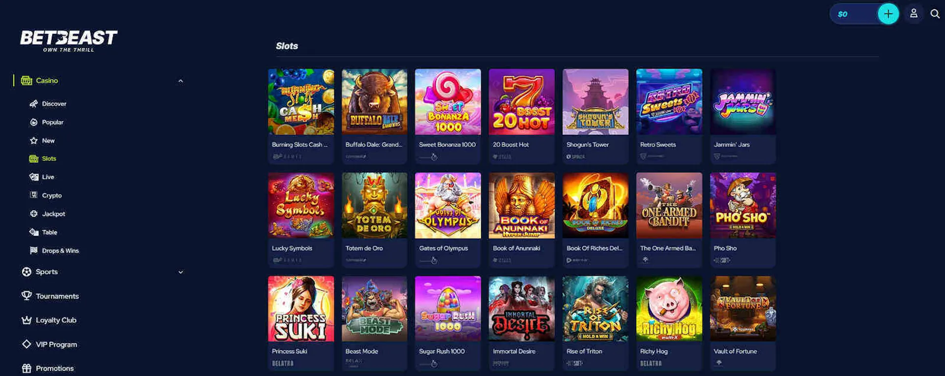 My favourite slots to play at BetBeast Casino