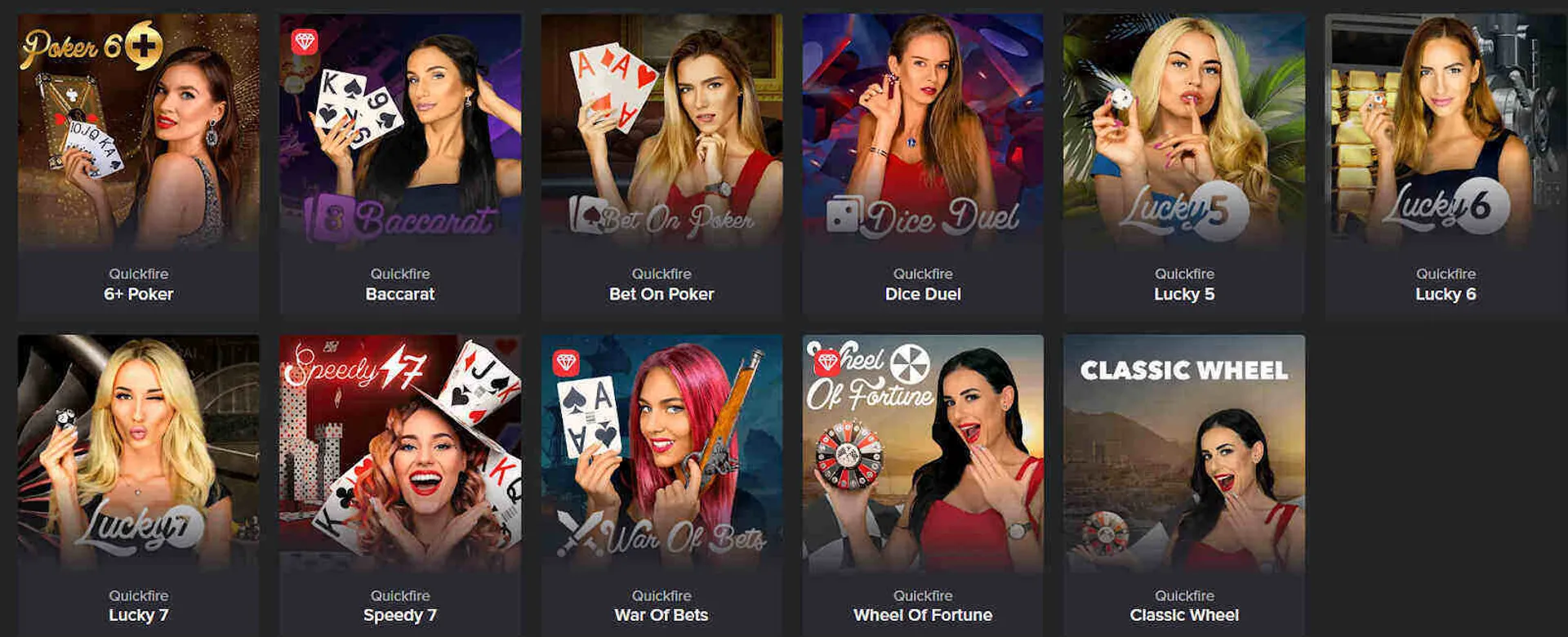 Are there any live casino games at Casino Adrenaline?