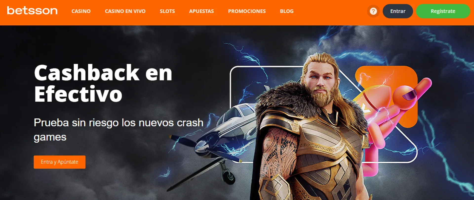 Betsson casino ofrece bonos de cashback