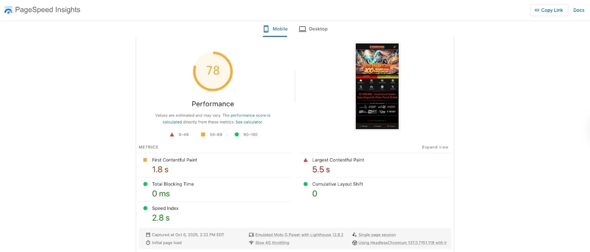 Jumbo88 user experience and site performance