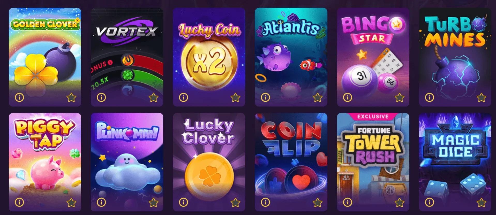 Fortune Coins casino games