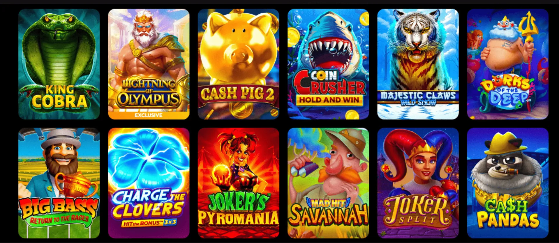 Crown Coins Casino games
