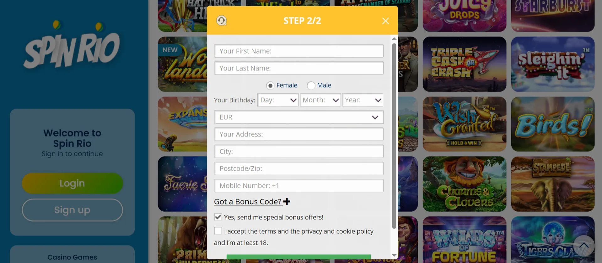 How to use your promo code and unlock your bonus