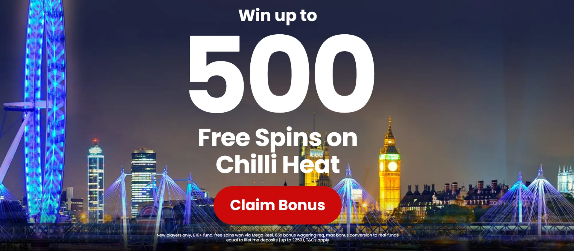 Win British Welcome Bonus