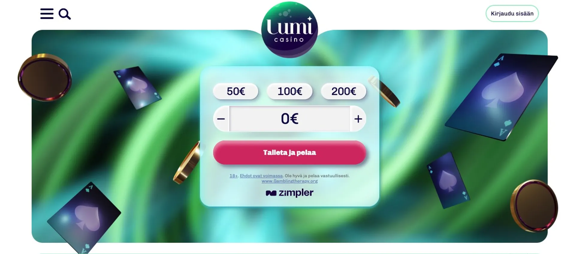 Lumi Casino rahansiirrot