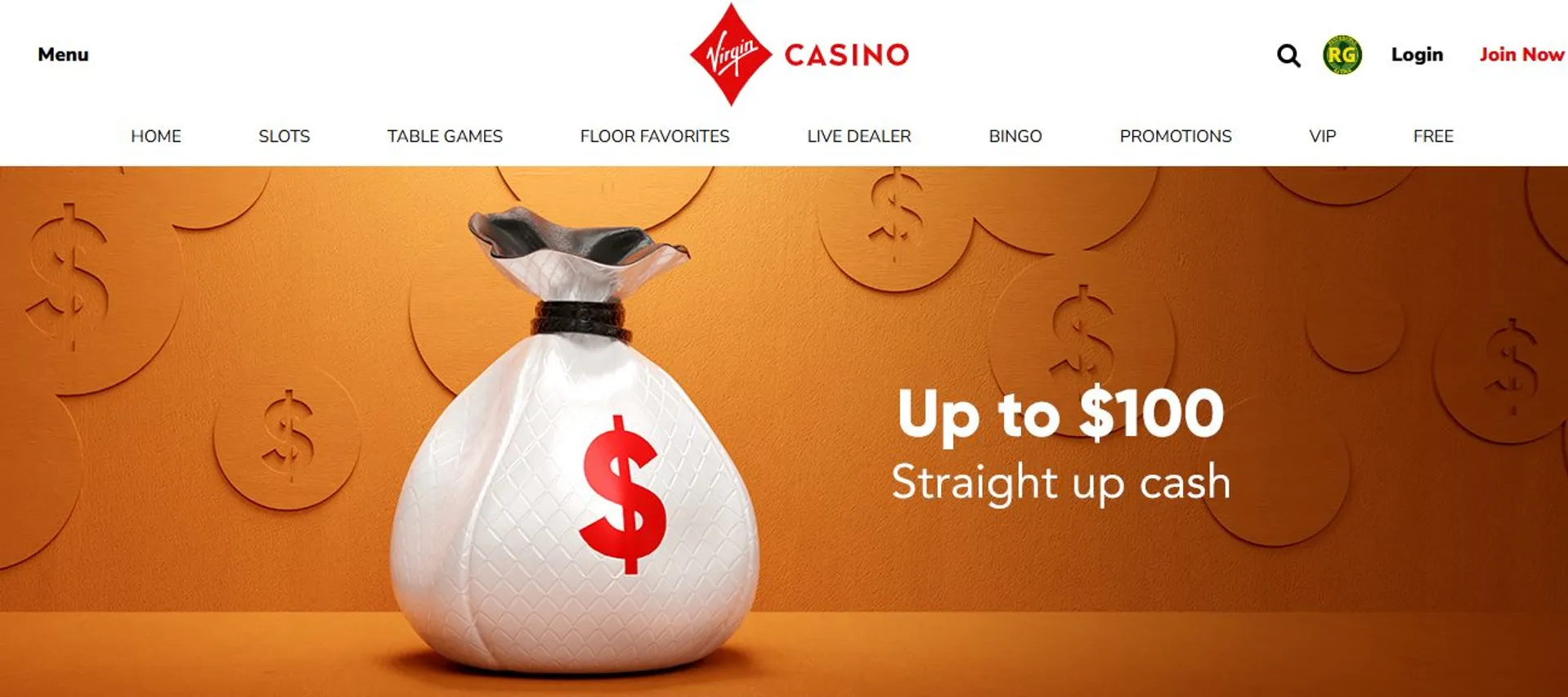 Virgin Casino Cashback Bonus