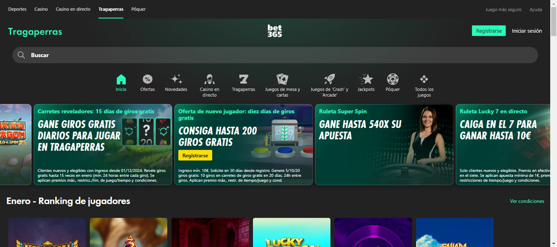 bet365 ofrece bonos de giros gratis a sus nuevos clientes